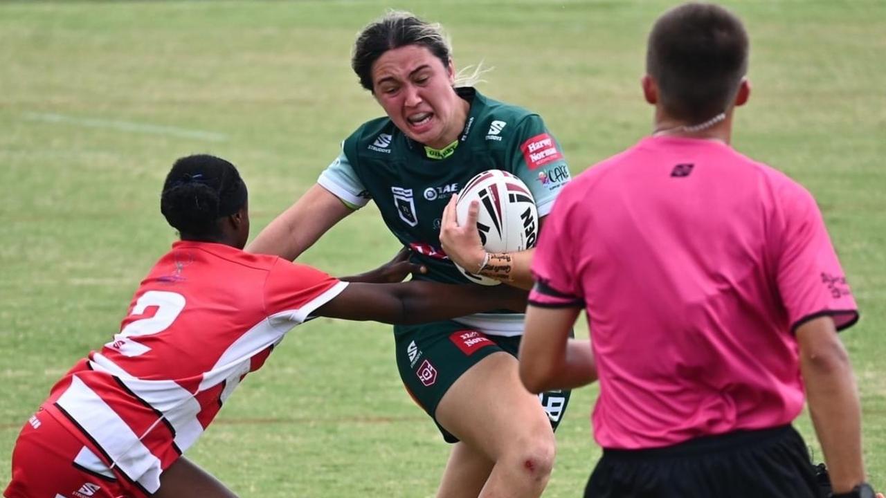 Ariana Henderson is tremendous utility player. Picture credit: Ipswich Jets Facebook.