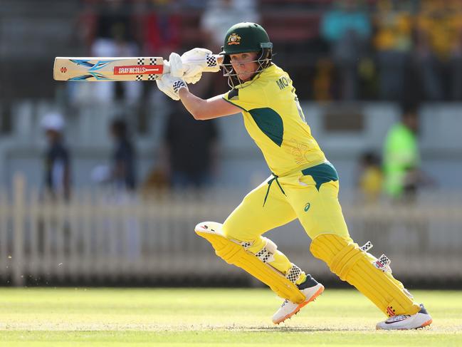 Beth Mooney spearheaded Australia’s innings. Picture: Cameron Spencer/Getty Images