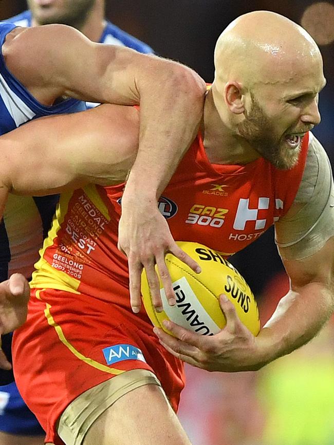 Gary Ablett will still be doing plenty of grunt work. Picture: AAP