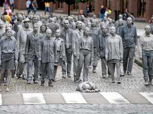 WALKING DEAD: Zombie invasion is headed for Nanango. Picture: LUKAS BARTH-TUTTAS