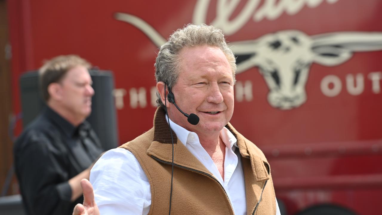 Andrew Forrest is adding to his billions with a big Fortescue dividend. Picture: Keryn Stevens