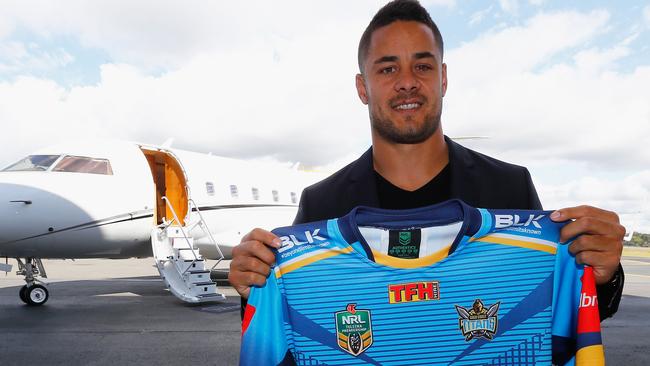 Hayne Plane will pull on a Gold Coast Titans jersey this Sunday. (Photo by Jason O'Brien/Getty Images)