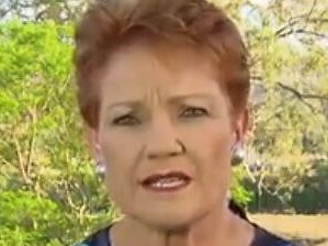 Pauline Hanson on Sunrise.