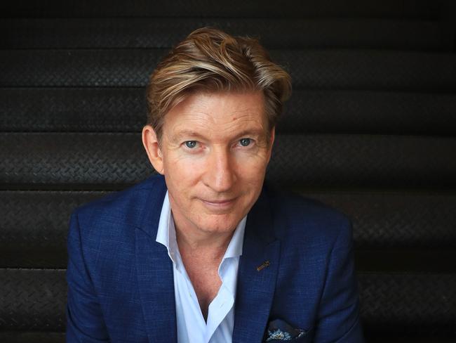 15/2/22: Actor David Wenham at the Palace Verona cinema in Paddington ahead of the Australian French Film Festival. John Feder/The Daily Telegraph.