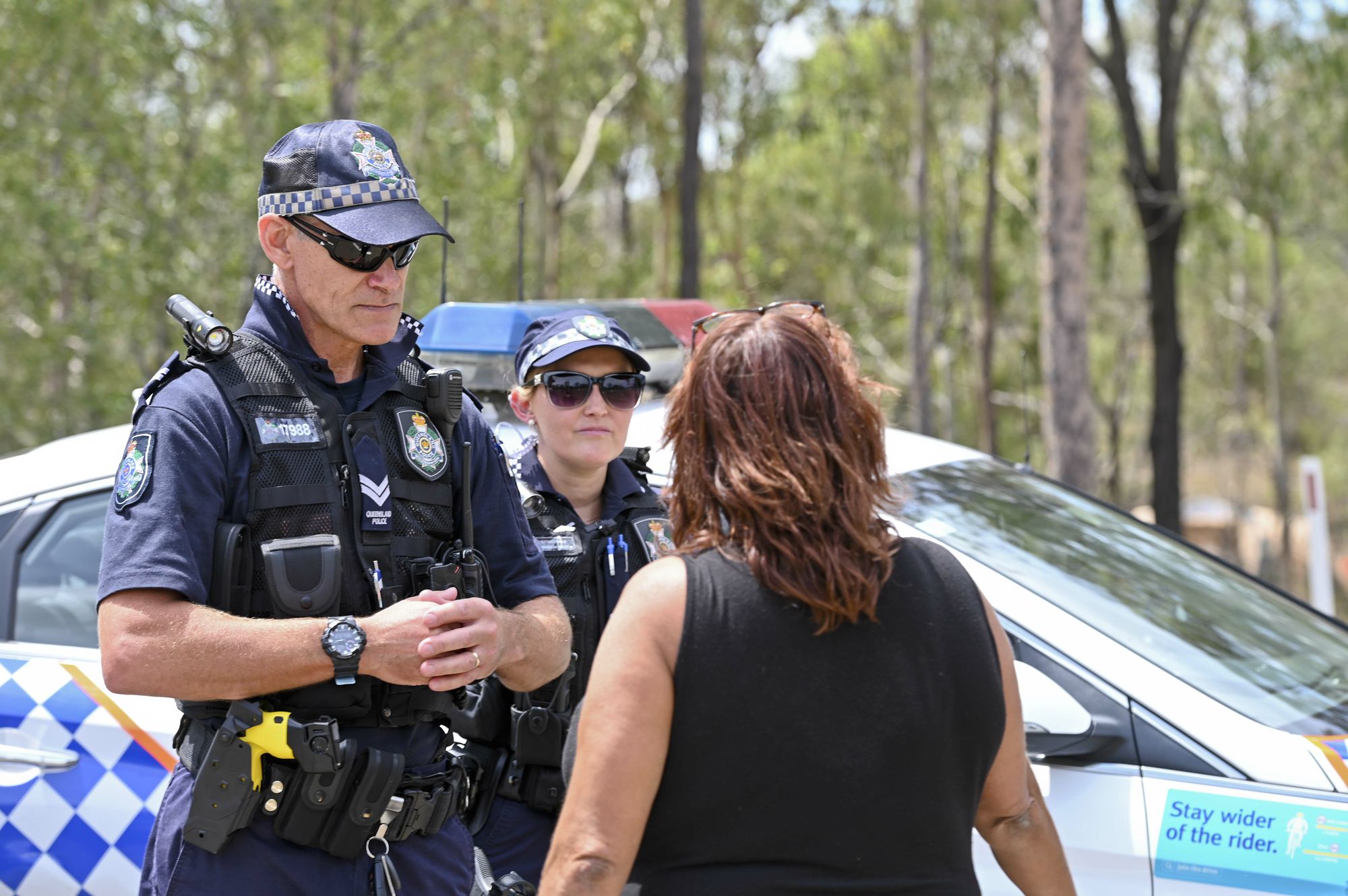 Deebing Creek Aboriginal protest camp broken up by police. Picture: Cordell Richardson