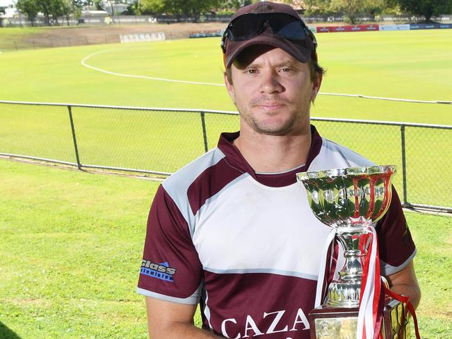 A busy batsman, outstanding fielder and handy medium-pace bowler, Alex Bleakley is a matchwinner for Palmerston. Picture: Katrina Bridgeford.