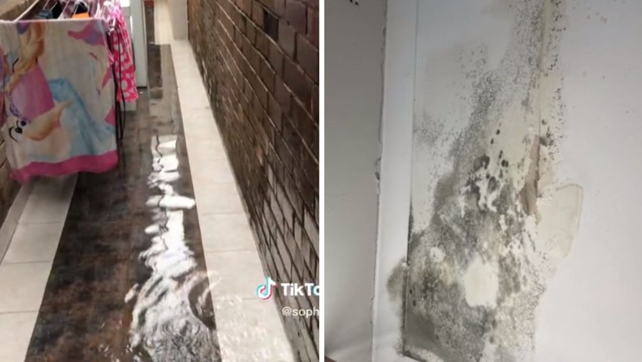 Despite the horrific condition of the home, the agency is planning on selling it. Picture: TikTok/@soph.tik