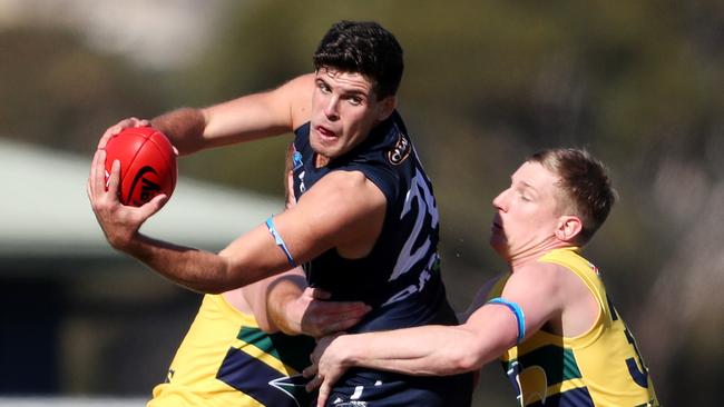 Victor Harbor star Jesse McKinnon during his time with South Adelaide. Picture: Sarah Reed