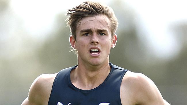 New draftee James Leake (pick 17) during the GWS Giants first day of pre season training for the 1-4 year players on November 27, 2023. Photo by Phil Hillyard(Image Supplied for Editorial Use only - **NO ON SALES** - Â©Phil Hillyard )