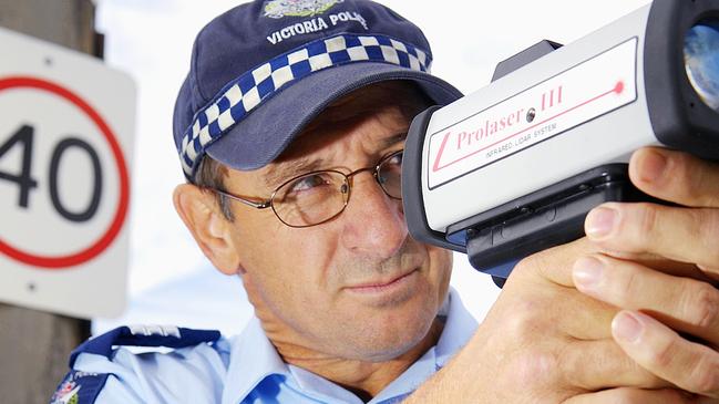 Police busted a psychology student doing 84km/h in a 40km/h zone. File photo