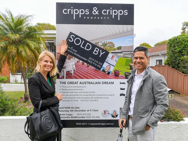 House prices grew by an incredible 20 per cent across the country in 2021. Picture: Simon Bullard.