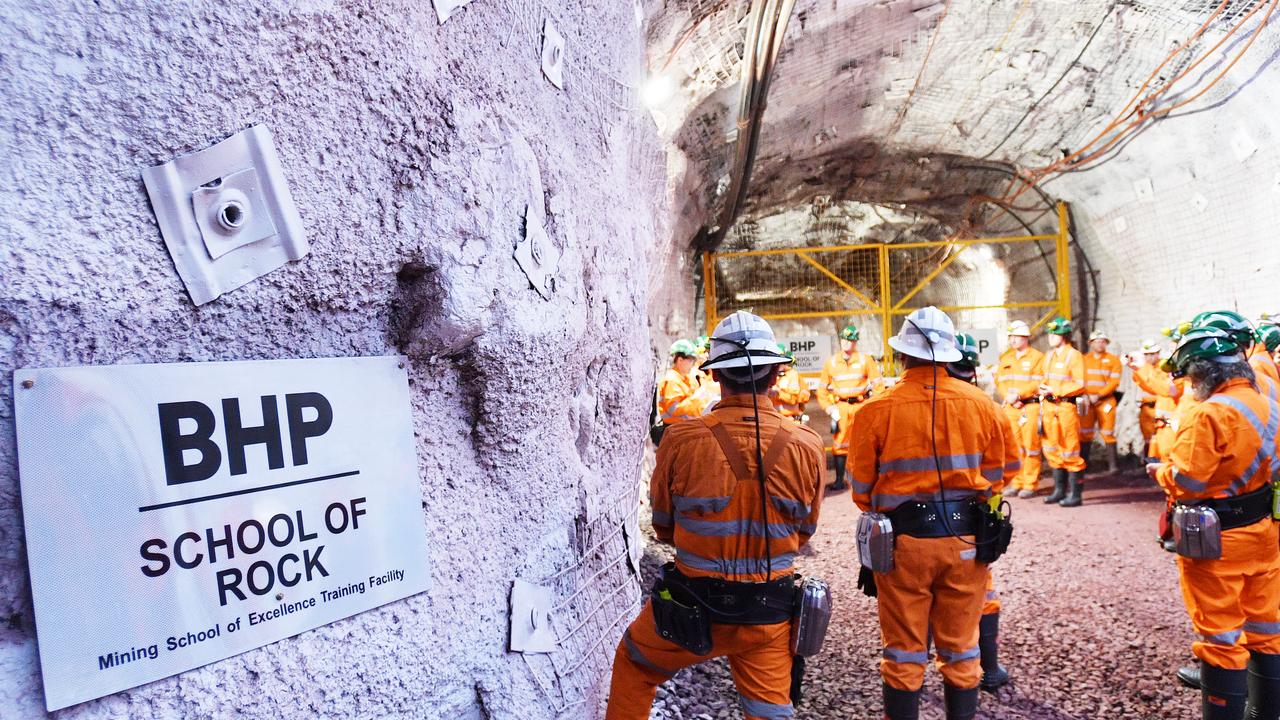 BHP said it expects the global economy to be 6 per cent smaller. Picture: David Mariuz/ AAP