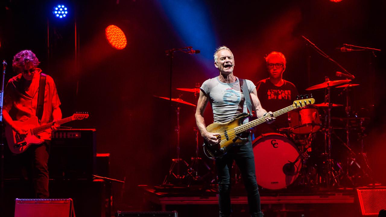 Sting Australia concert Singer plays classics and new songs in setlist