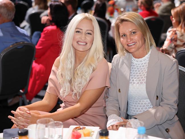 Tamika Smith and Belinda Norton at Future Gold Coast 2024 at Gold Coast Convention and Exhibition Centre for Gold Coast at Large. Picture, Portia Large.