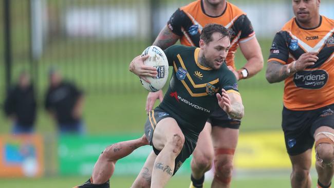 Luke Sharpe in action for the Roos. Picture: Sue Graham