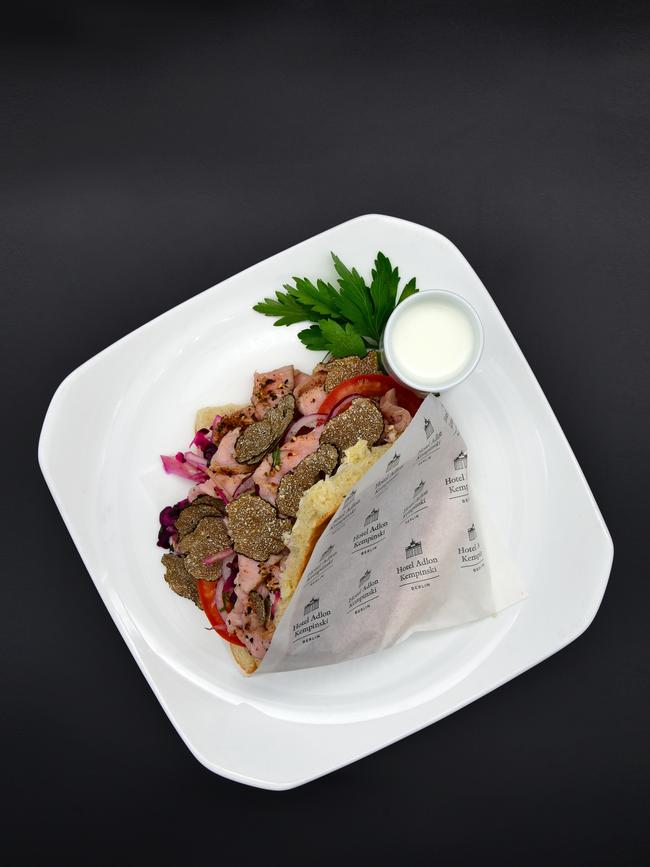 The Adlon Kempinski’s take on the doner kebab.