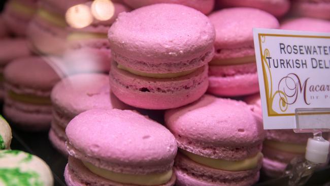 Try some Turkish delight macarons. Picture: Jenifer Jagielski