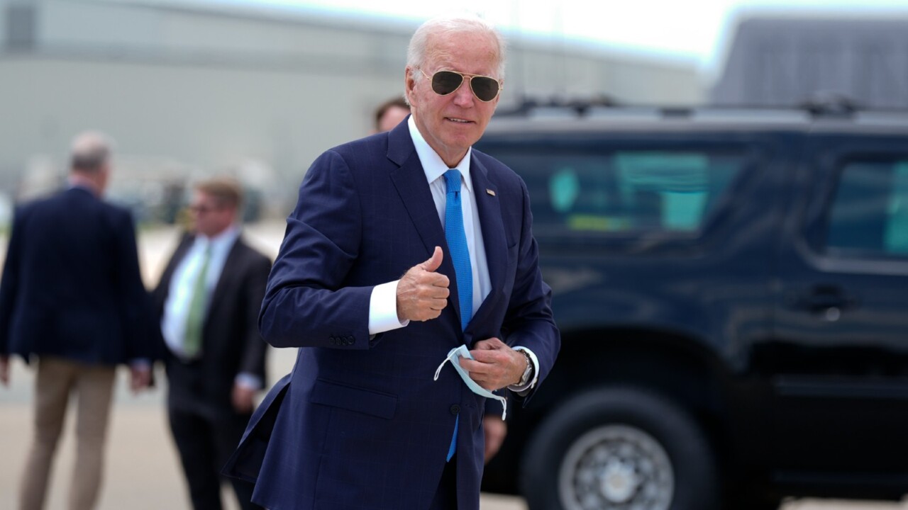 Joe Biden returns to the White House following COVID isolation | Sky ...