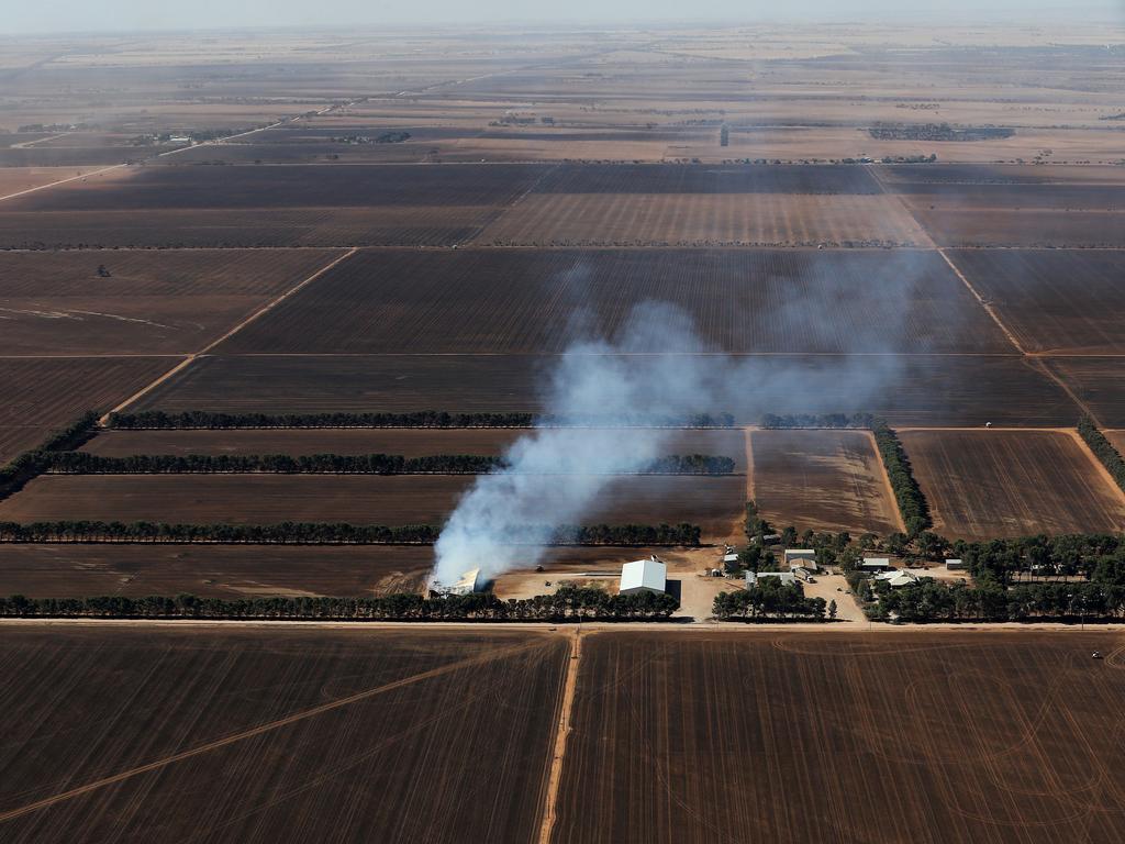 Pinery Fire Destruction Seen From Above The Advertiser   Ccc70975cb0c1428342192bfdedb0a4c