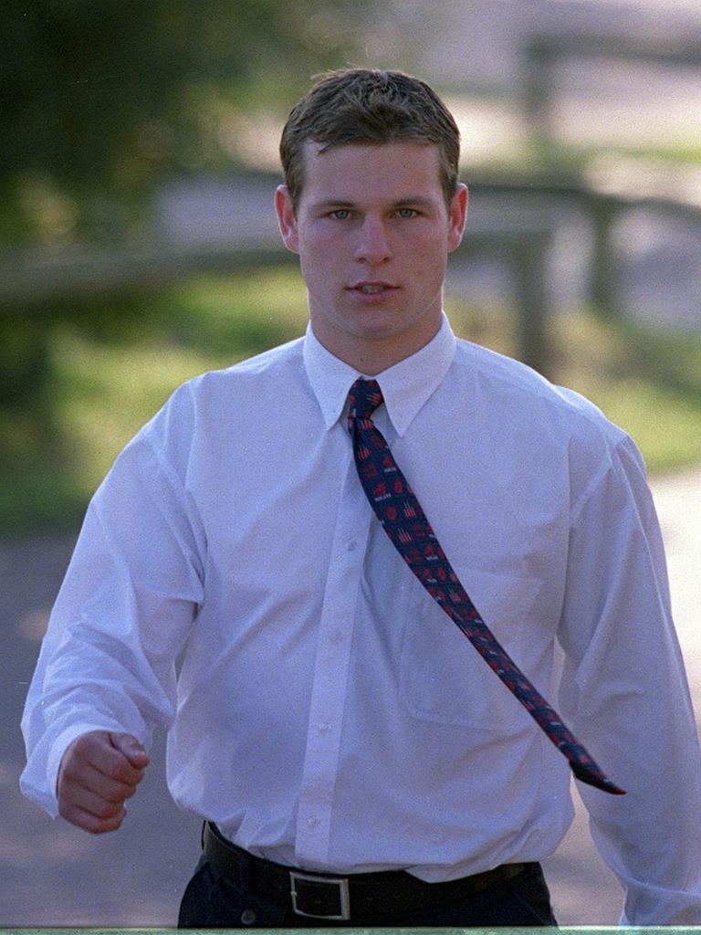 Mathew Vidic attends a tribunal hearing in September 2001.