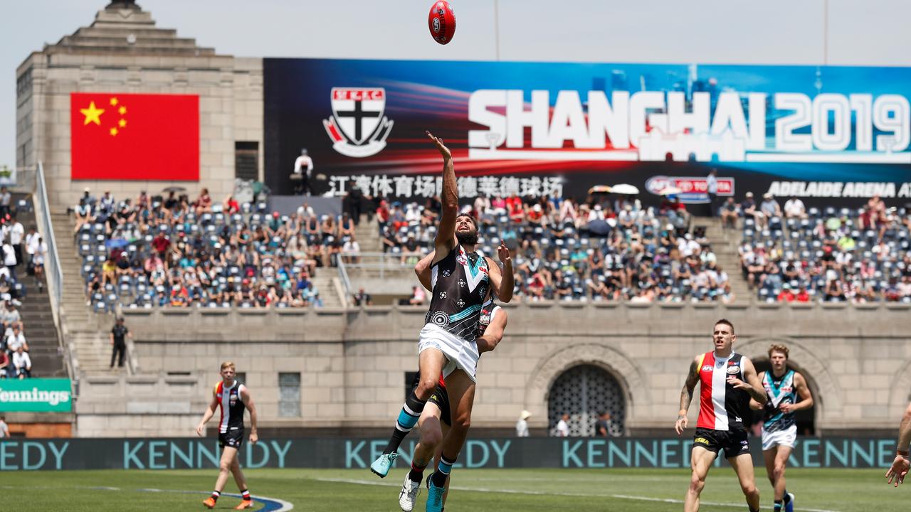 The AFL is reportedly set to move the Shanghai game to Cairns. (Photo by Michael Willson/AFL Photos)