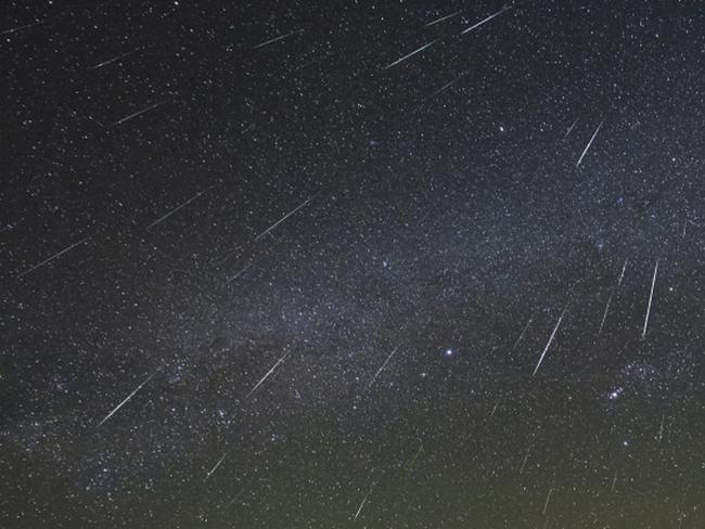 The Eta Aquarids meteor shower. Picture: Sydney Observatory/NASA/Twitter