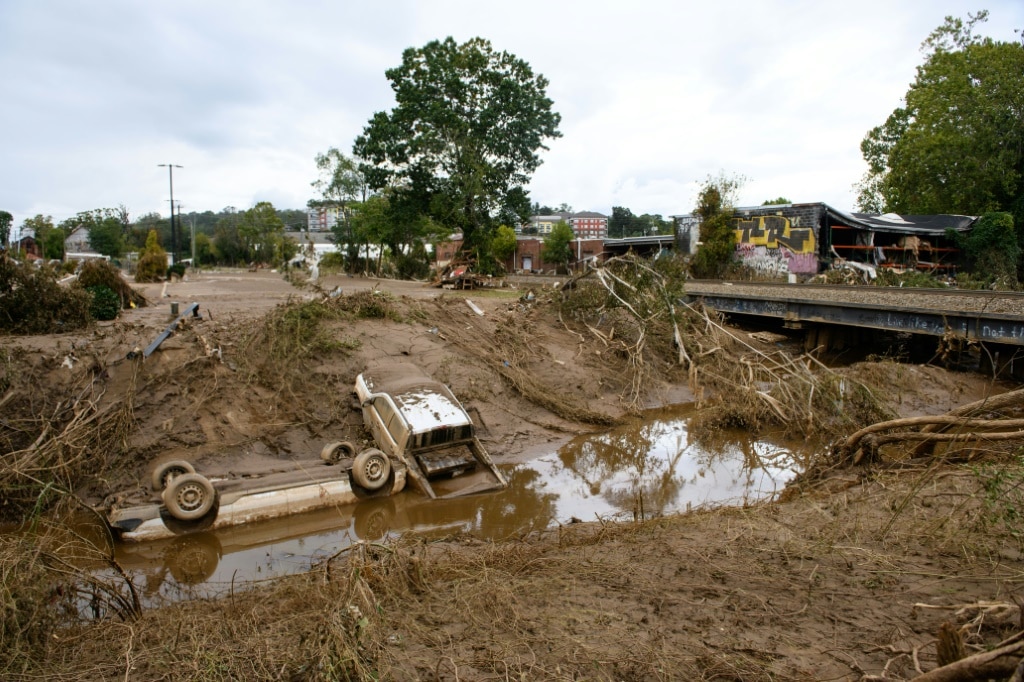 Biden, Harris tour areas slammed by major storm