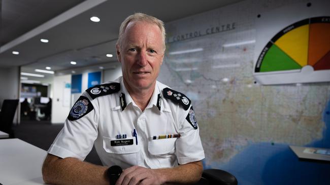 Victorian Emergency Management commissioner Rick Nugent. Picture: Jason Edwards