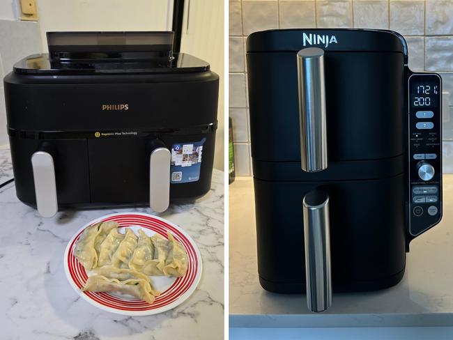 6 Best Dual Air Fryers to Double Your Dinners in 2025. Picture: Tahnee-Jae Lopez-Vito/checkout, Madison Geros/checkout.