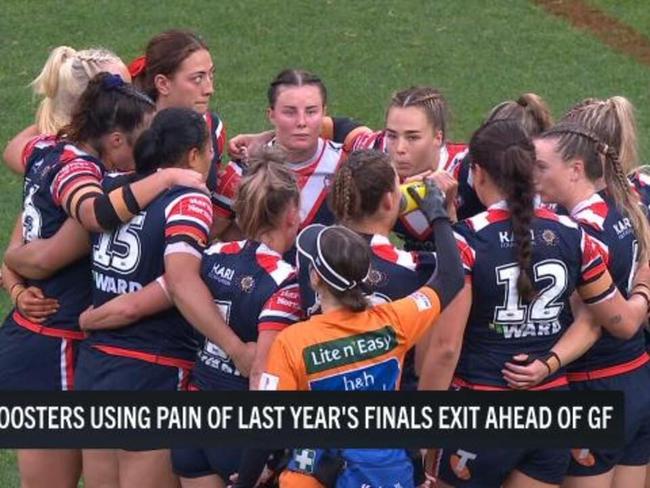 Roosters fueled by Grand Final pain