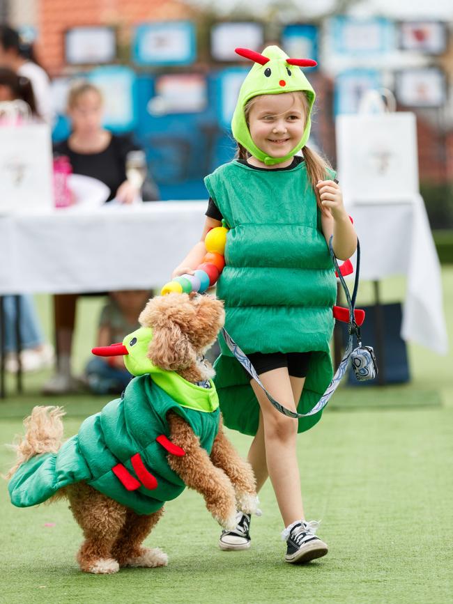 Harri and her dog Monty. Picture: Max Mason-Hubers