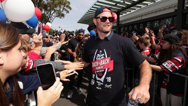 Skipper Cordner got plenty of love. Photo: Mark Metcalfe/Getty Images