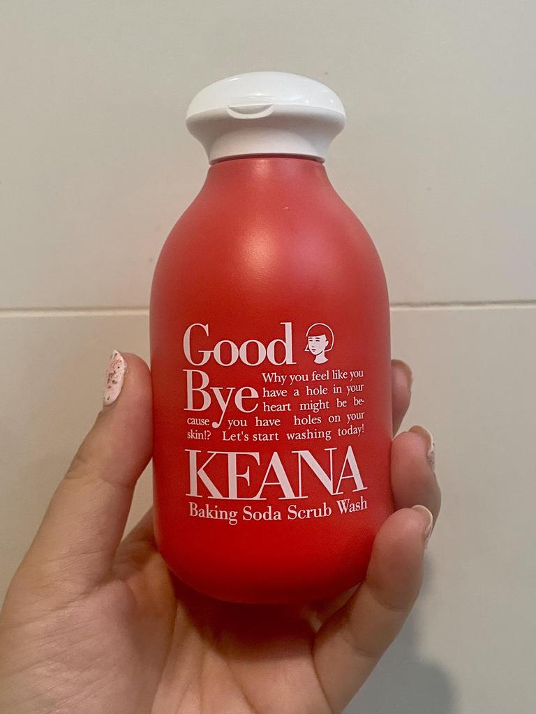 Ishizawa Keana Baking Soda Powder Wash. Picture: Melody Teh/Supplied