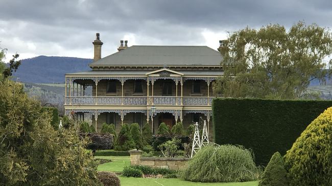 The family home at Lawrenny Estate in the Derwent Valley. Picture: Penny Hunter