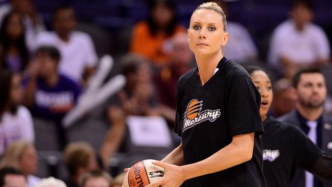 Forward Penny Taylor wore No. 13 for the Phoenix Mercury.