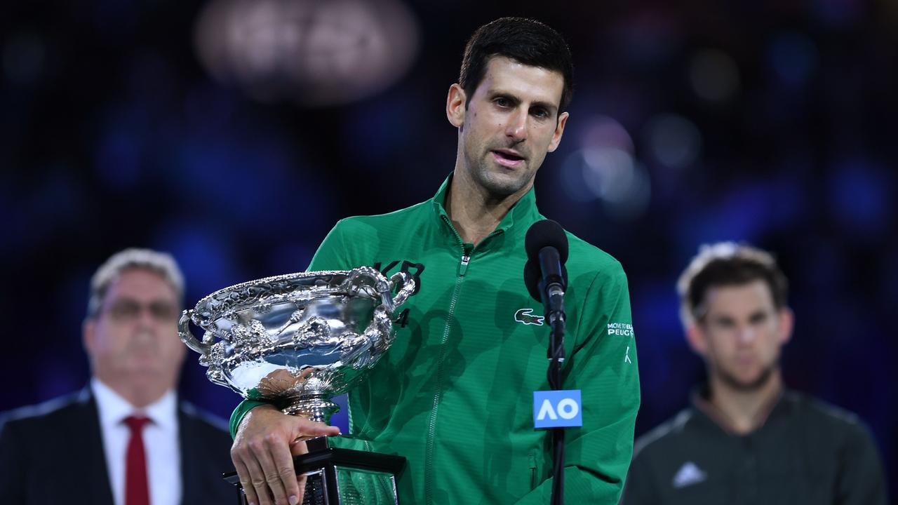 Fern Ekspedient Præstation Australian Open 2020: Novak Djokovic post-match speech, message of love,  Kobe Bryant tribute, comments after winning final