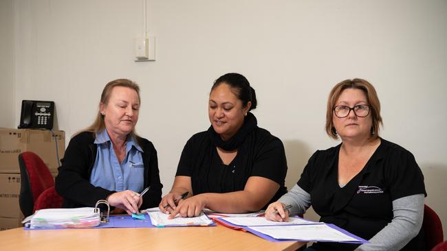 The caseworkers supported more than 2400 DV victims last year. (AAP Image / Monique Harmer)