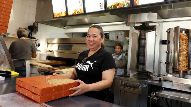 Pide shop owner Rowena Mendoza. Picture: Jane Dempster