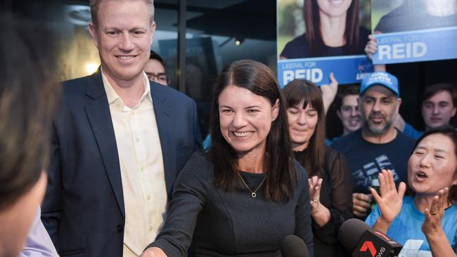 Reid Liberal Fiona Martin Party at Strathfield golf club. Photo: AAP Flavio Brancaleone