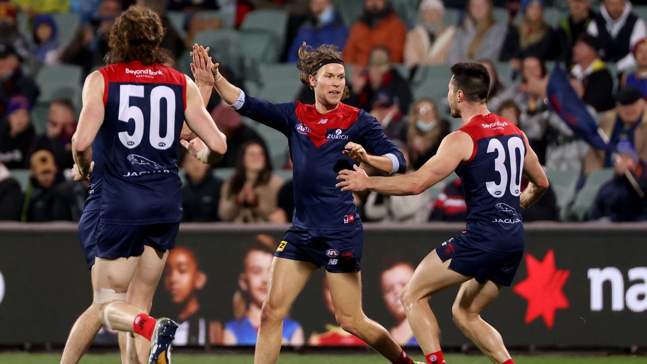 Ed Langdon puts a goal through early. Picture Getty Images