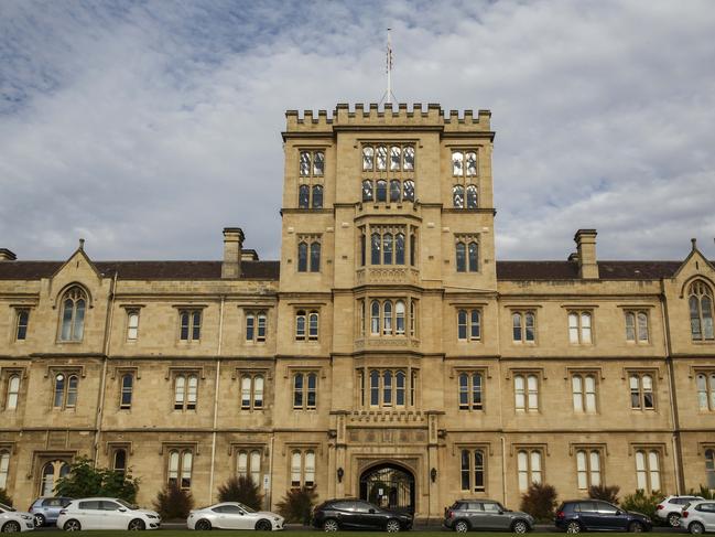 MELBOURNE, AUSTRALIA - NewsWire Photos MAY 07, 2021:  Queen's College, part of The University of Melbourne, is seen in Melbourne, Victoria. Picture: NCA NewsWire / Daniel Pockett