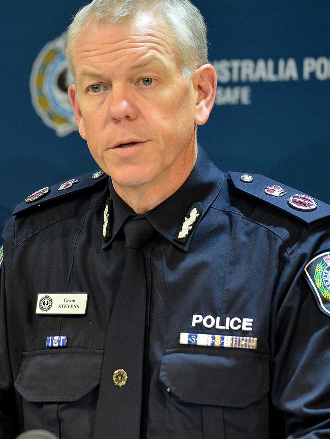 SA police commissioner Grant Stevens. Picture: Bianca De Marchi