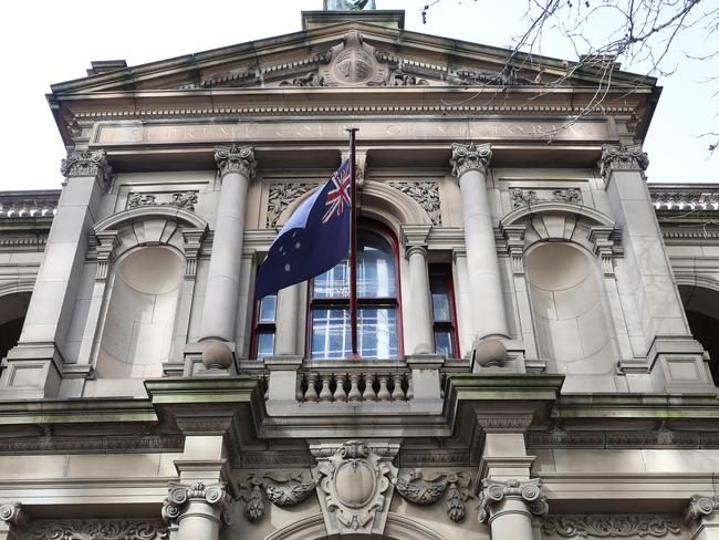 STOCK- The Supreme Court of Victoria. Tuesday, August 3, 2021. Picture: David Crosling