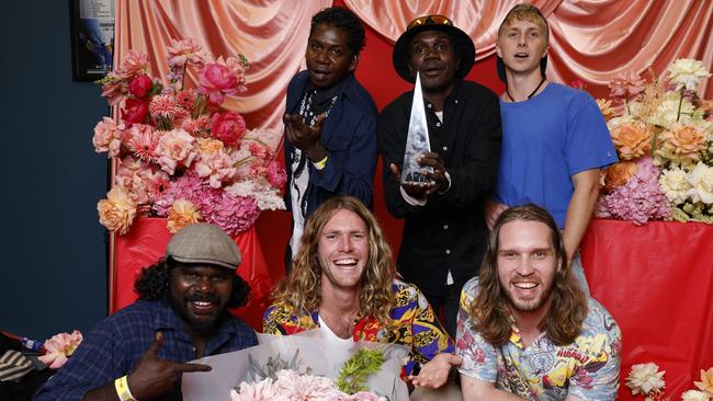 ARIA Award winners King Stingray will perform at the Uluru concert. Picture: Getty.