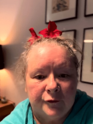 Magda's last social media video was in February. Picture: Instagram @magda_szubanski