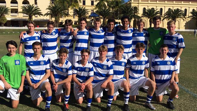 Nudgee College's First XI Football side opened the season with a win.