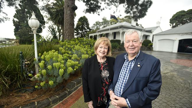 David and Diana Nutter are selling Berwick's oldest house, the original property in the area. Picture: Andrew Henshaw.