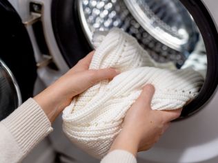 A quick wash cycle isn't the only time-saving function that makes washer and dryer combos super convenient. Picture: iStock/Damian Lugowski.