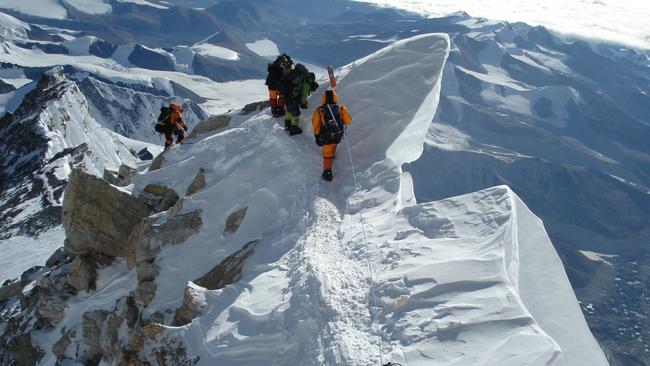 The glacier at the top of Everest has melted significantly faster since the late 1990s.