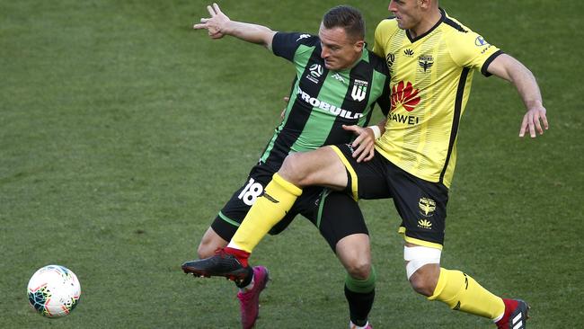 Striker Besart Berisha leads by example. Picture: Getty Images